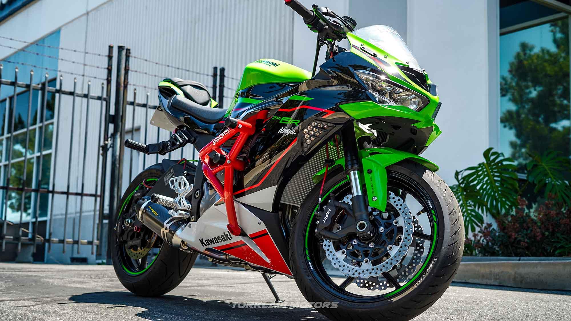 2022 ZX6R KRT Impaktech Stunt Build - ImpakTech
