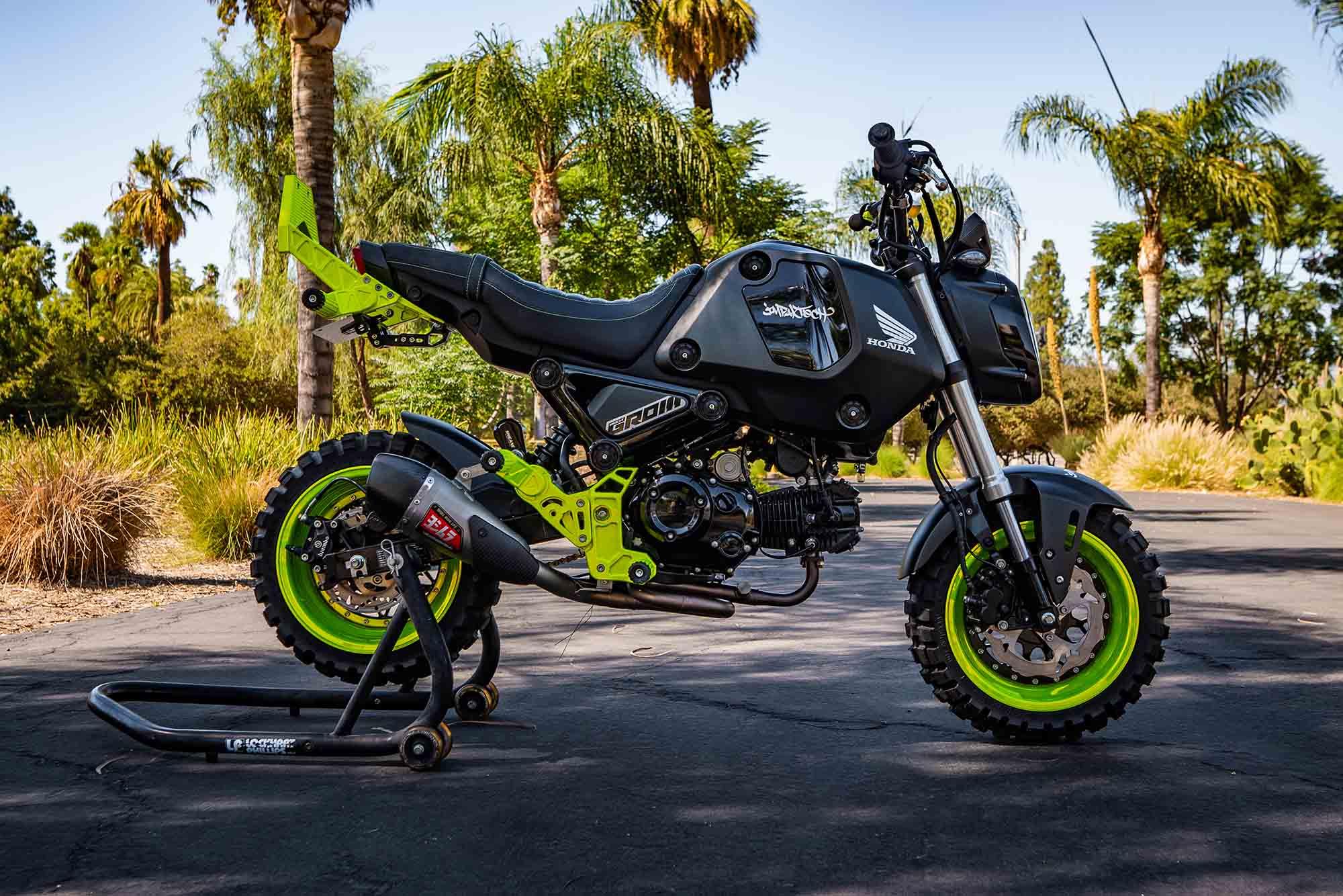 2023 Honda Grom Impaktech Stunt Build - ImpakTech