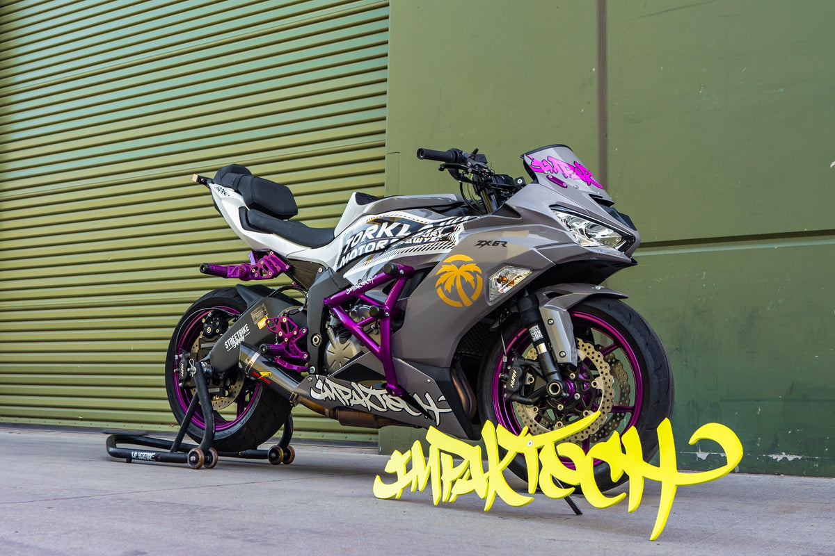2023 Impaktech ZX6R Stunt Build with Torklaw Motors ImpakTech
