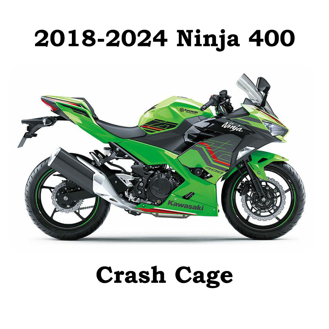XT Rear Frame Slider Crash Protector For Kawasaki Ninja 250 / 300 / 400 / 650