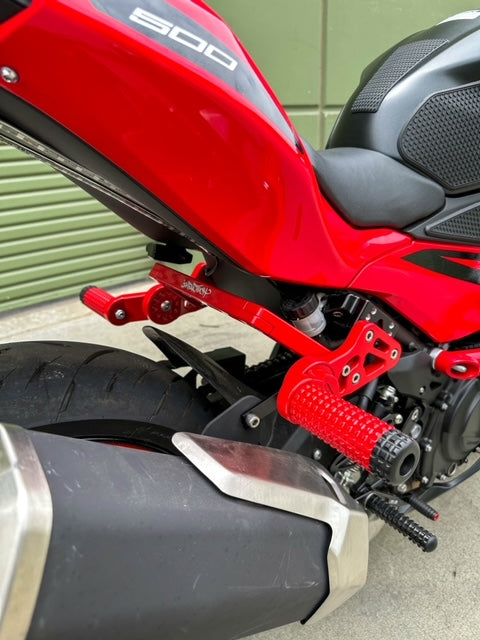 Impaktech Adjustable Subcage Kawasaki Ninja 500 | 2024-2025