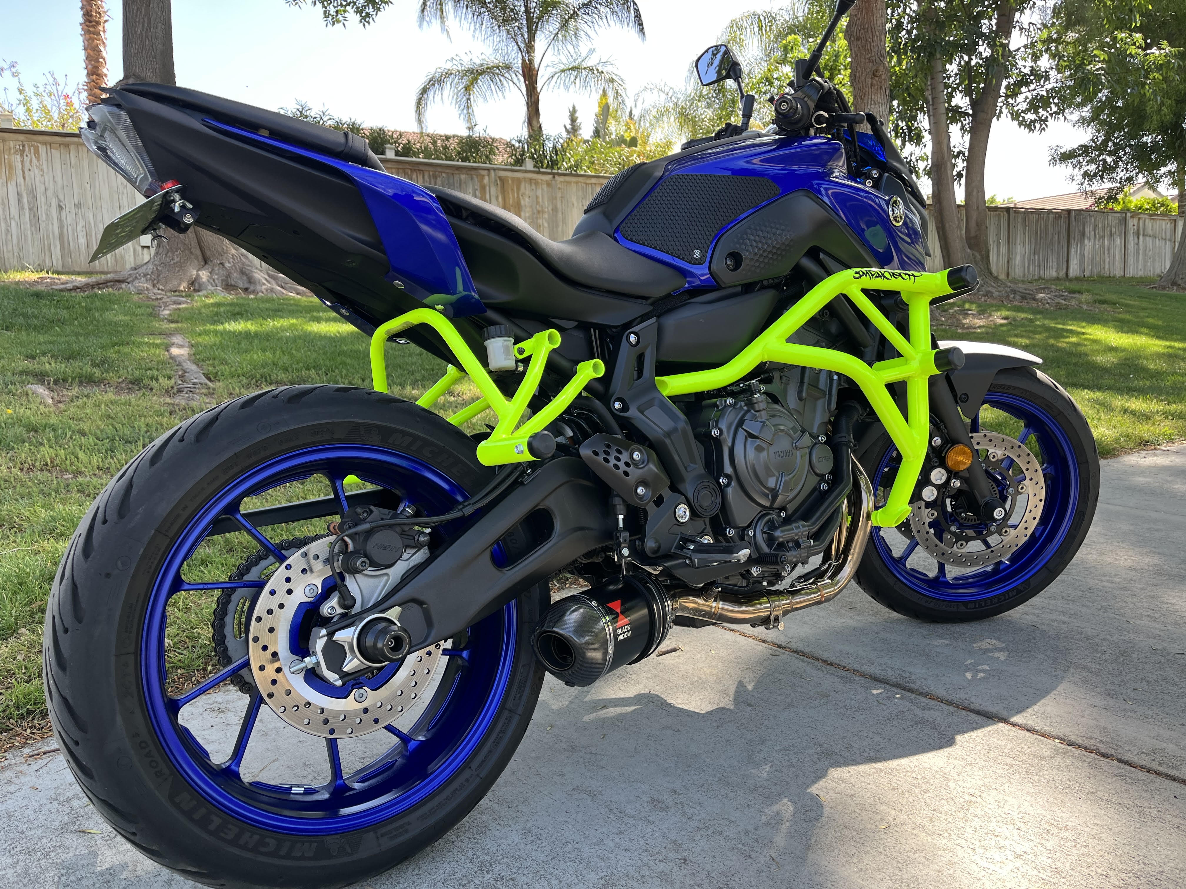 Steel Subcage Yamaha FZ-07/MT-07 | 2014-2017