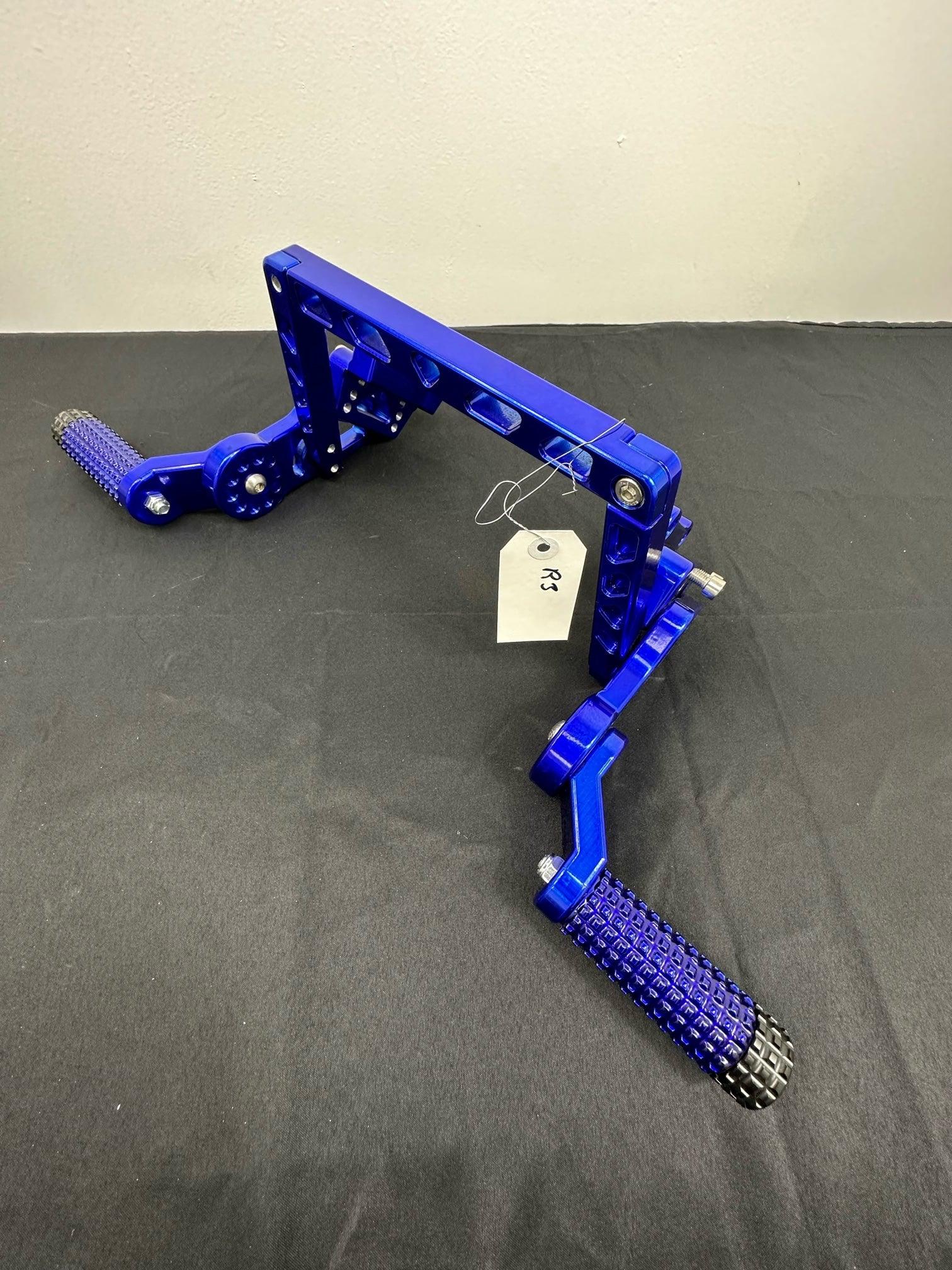 Yamaha R3 Adjustable Subcage Yamaha blue - ImpakTech