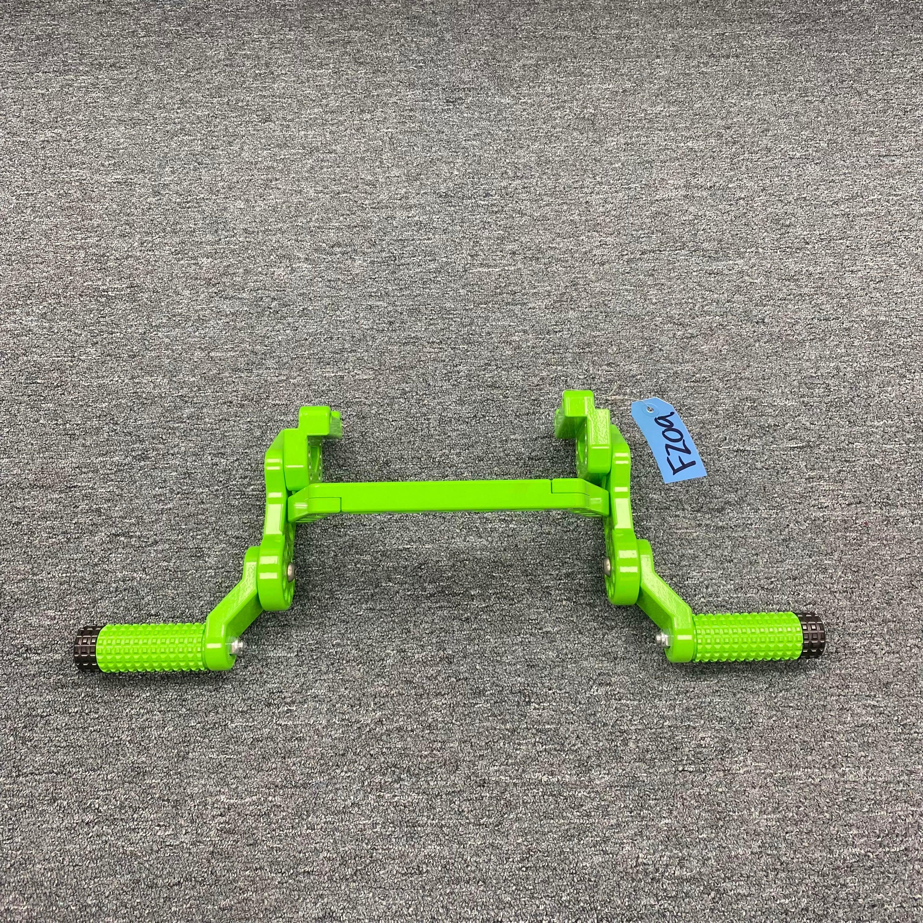 Yamaha FZ-09 and MT-09 Adjustable Subcage (Kawasaki Green) - ImpakTech