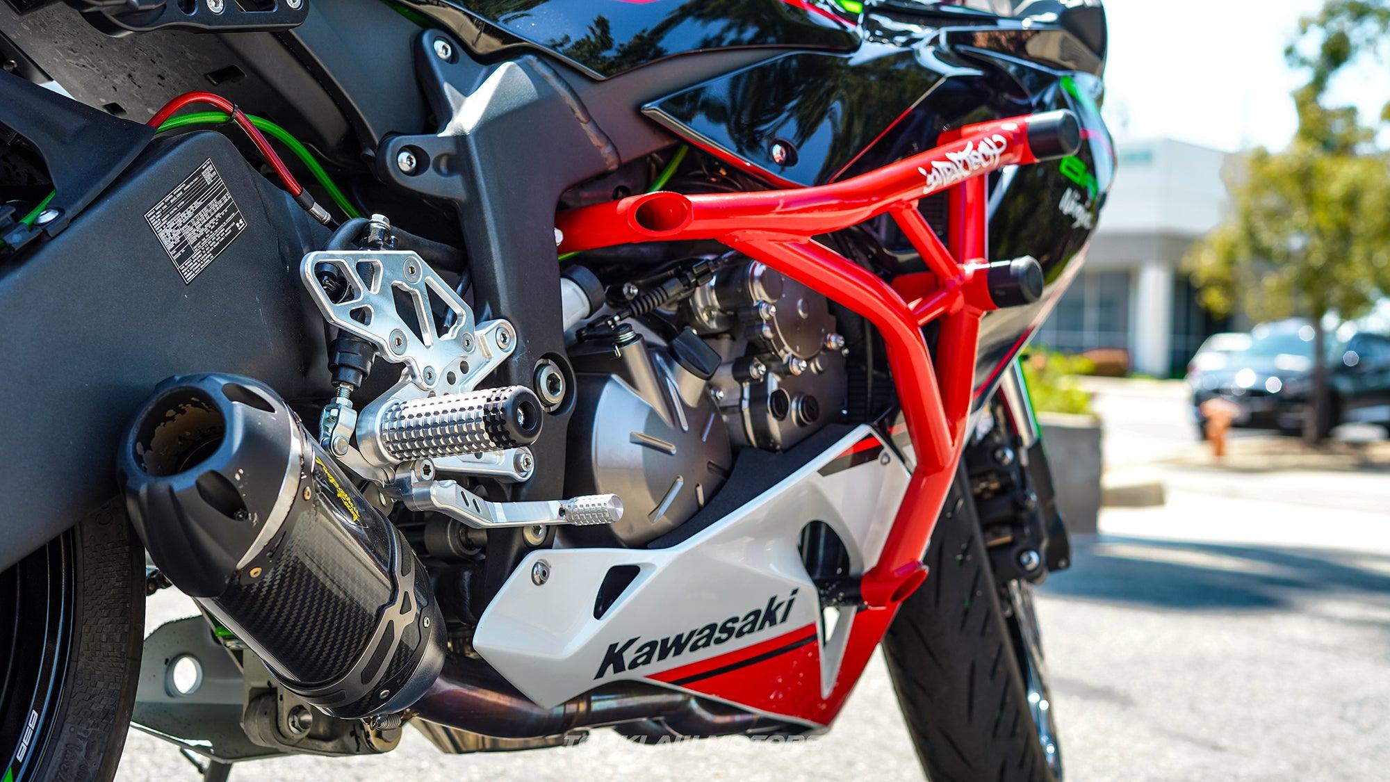 Kawasaki ZX6R Rear Sets (2005-2022) - ImpakTech