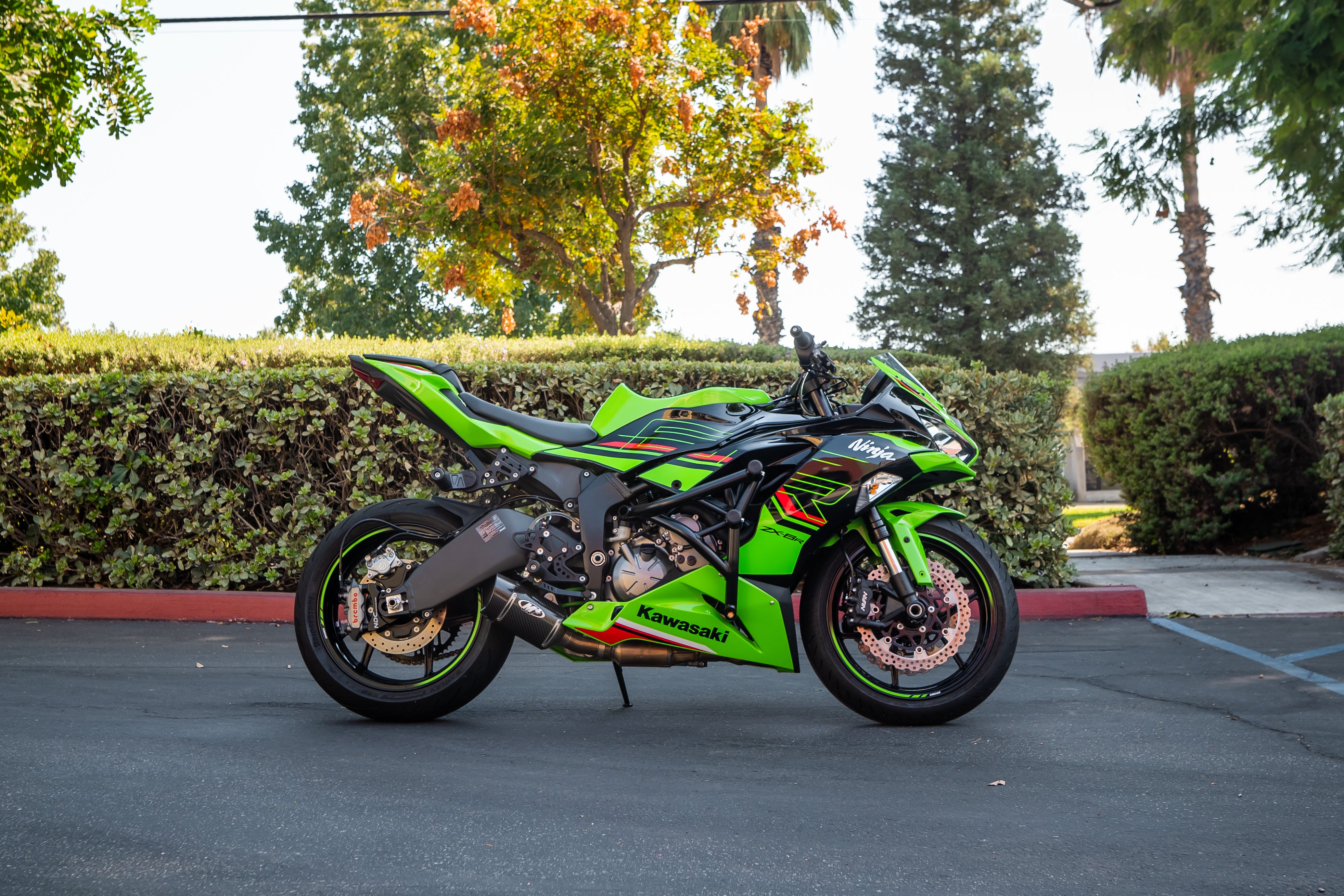 Kawasaki Ninja ZX6R Stunt Freestyle Impaktech Build