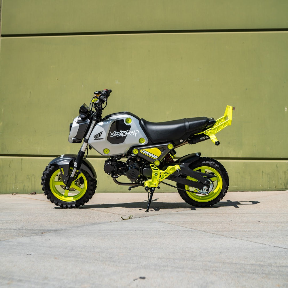 2023 Honda Grom with Impaktech 12 Bar/Subcage and Rearsets / Crash cag