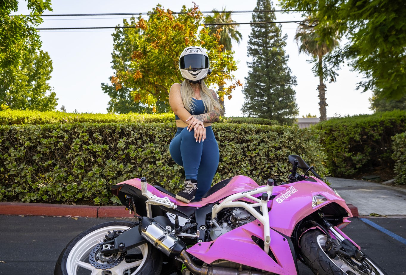 2023 ZX6R Barbie Pink @Rnbarbie87