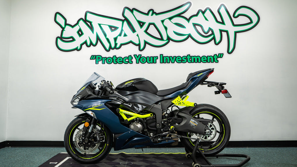 2022 Kawasaki ZX6R Race Rails – ImpakTech