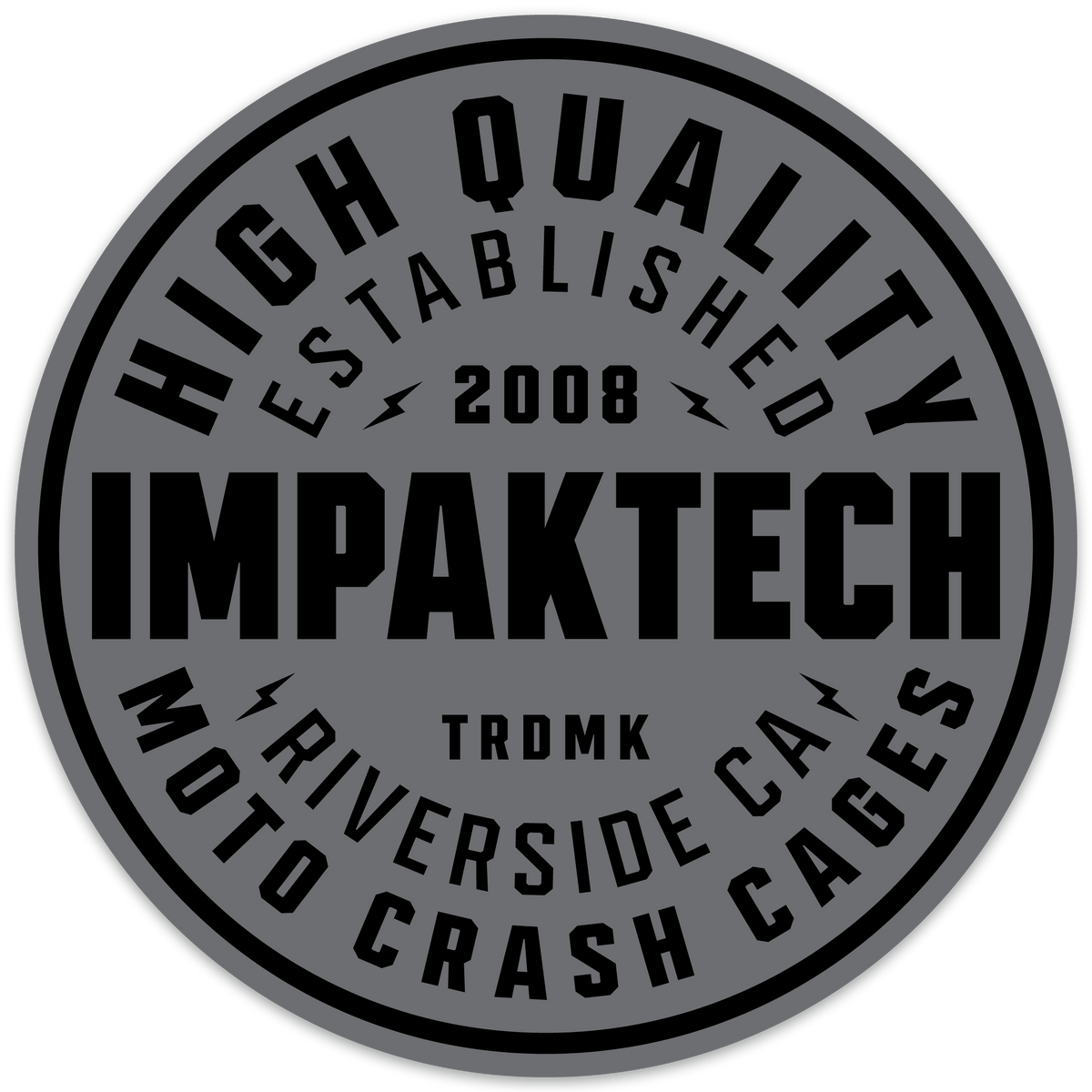 Moto Crash Cage Sticker