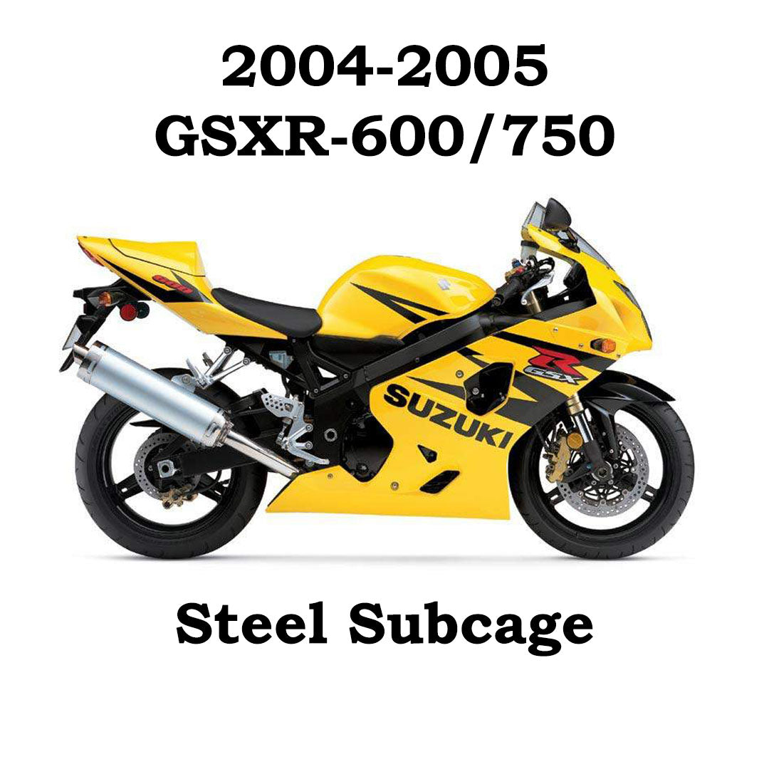 Steel Subcage Suzuki GSXR-600/750 | 2004-2005