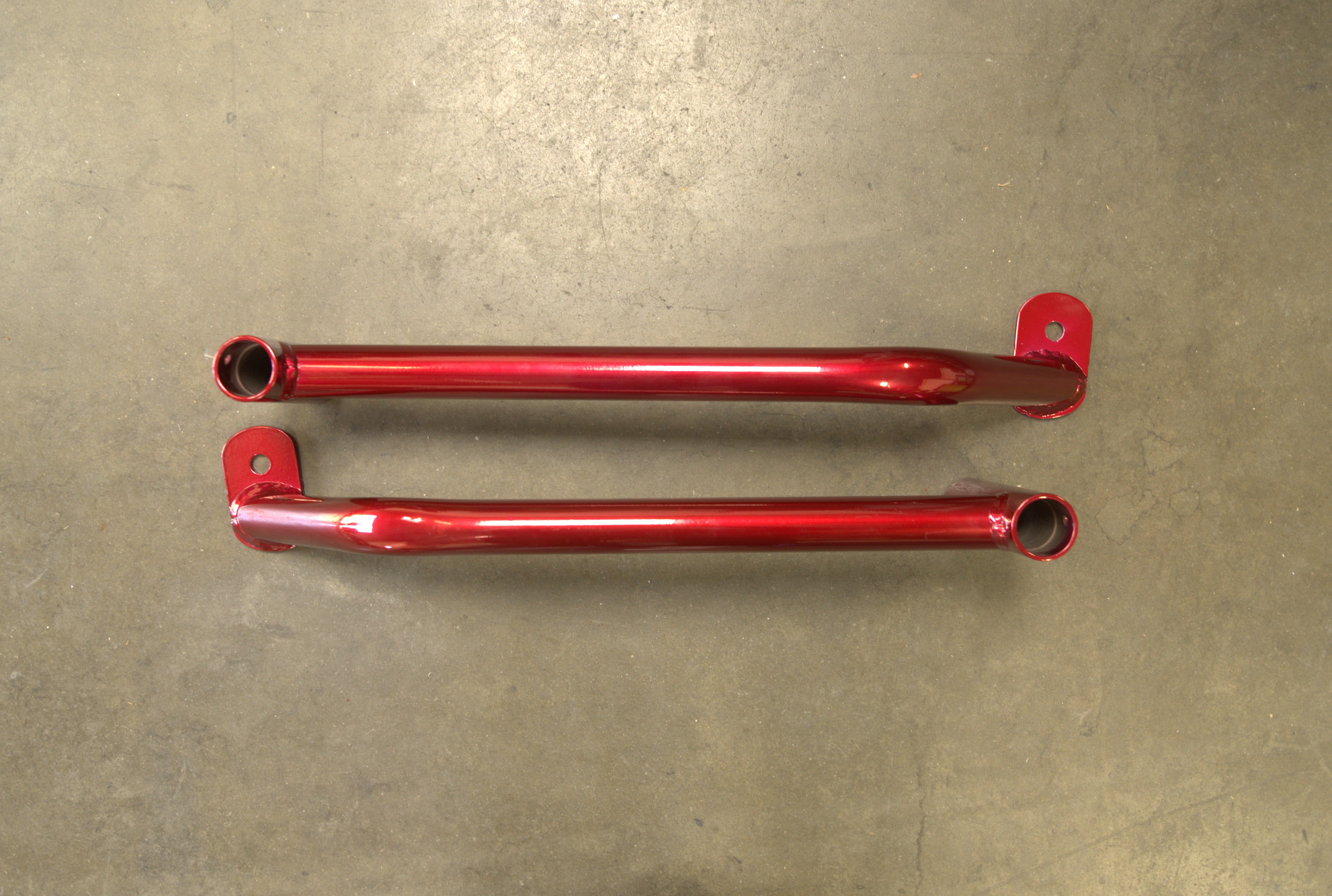 Kawasaki 2005-2006 636/ZX6R Race Rail Candy Red