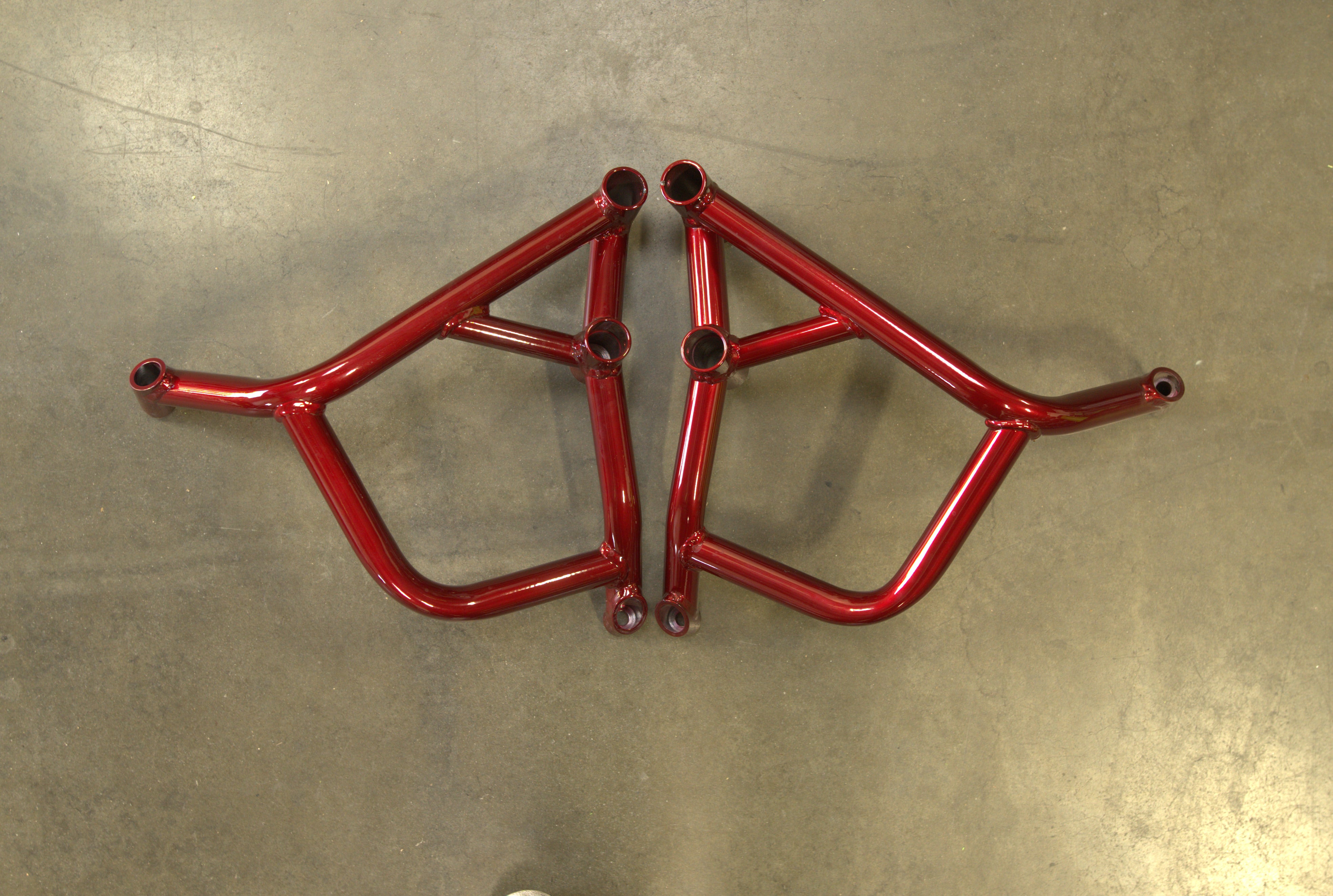 Suzuki GSXR 600-750 Crash Cage 2006-2007 Candy Red