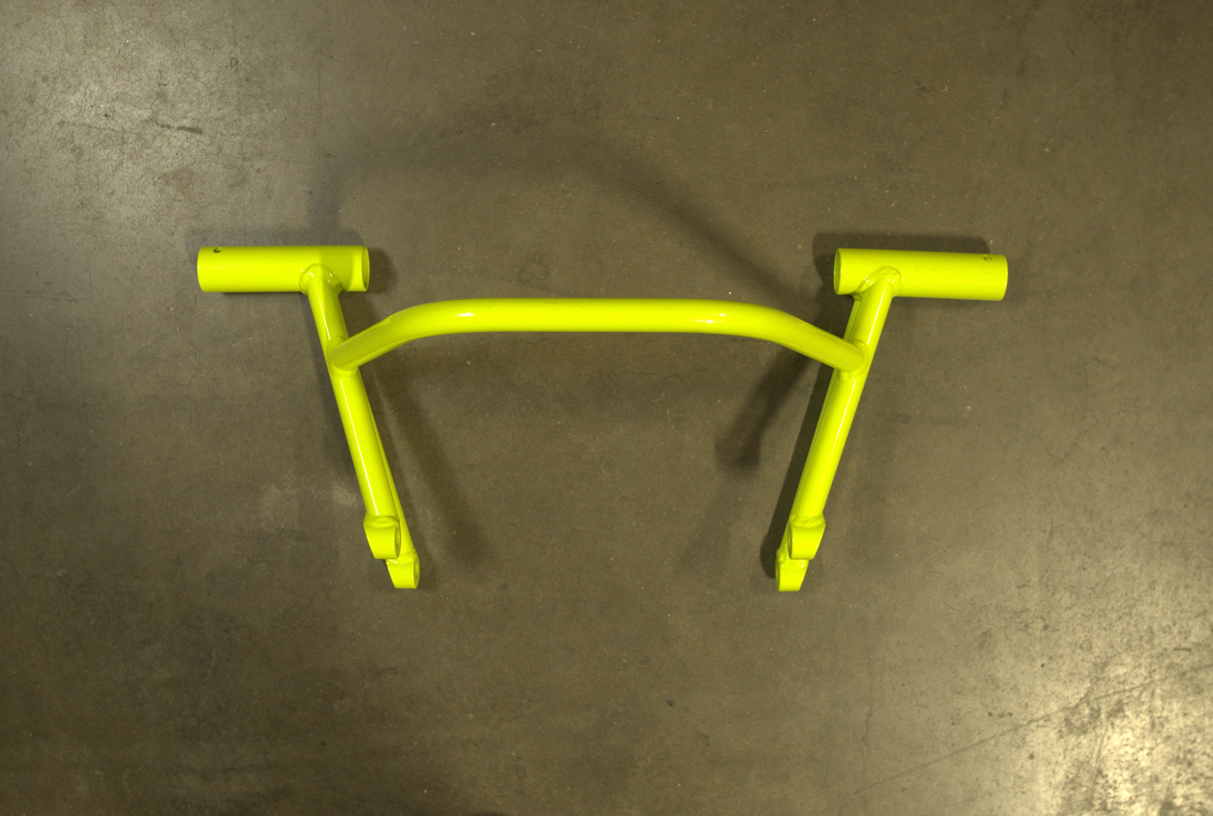 Honda 2005-2006 CBR600RR Steel Subcage Fluorescent Yellow