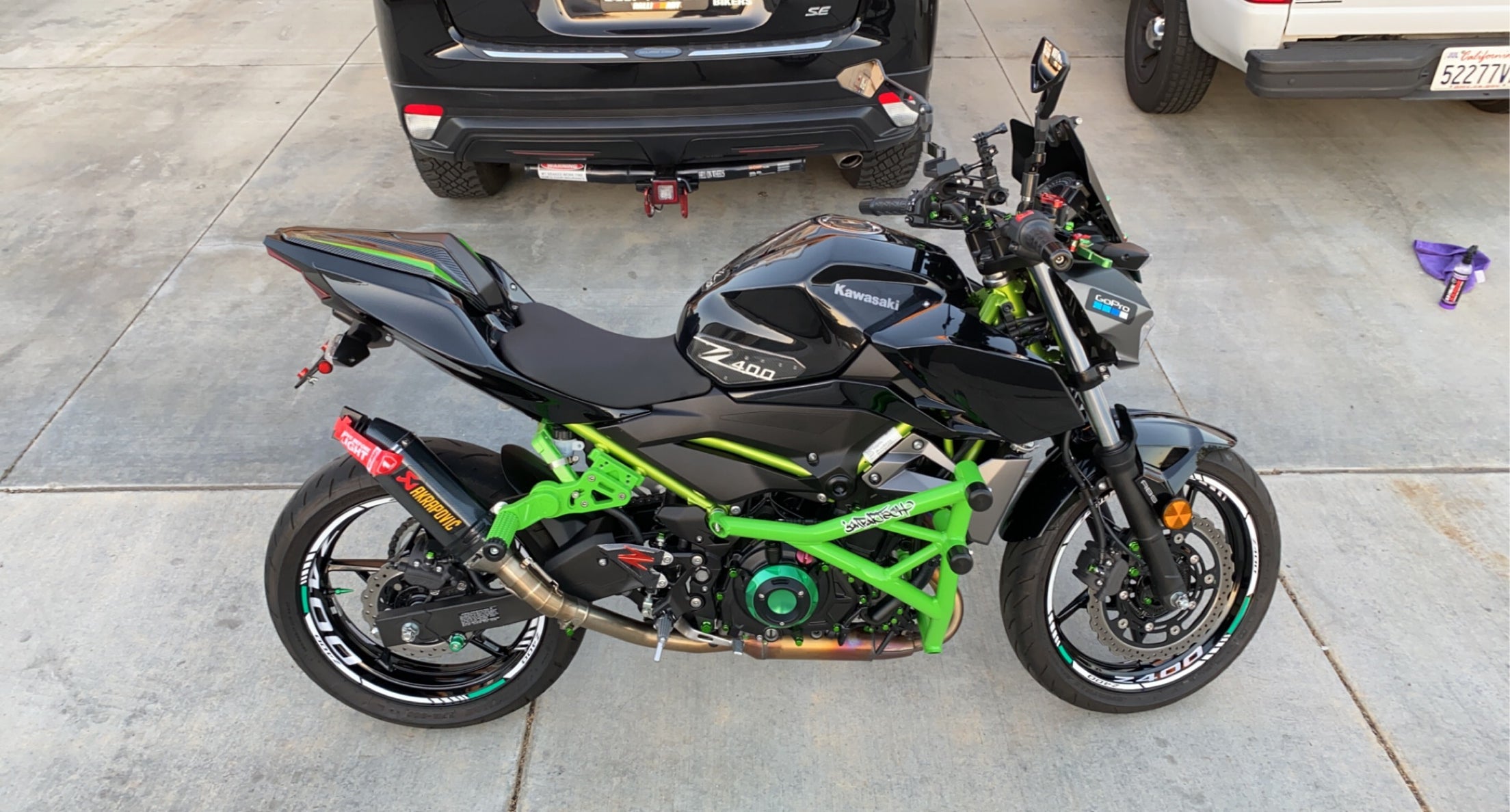 Crash Cage Kawasaki Z400 2018 2025 Crash Cage Kawasaki Z400 2018 2025