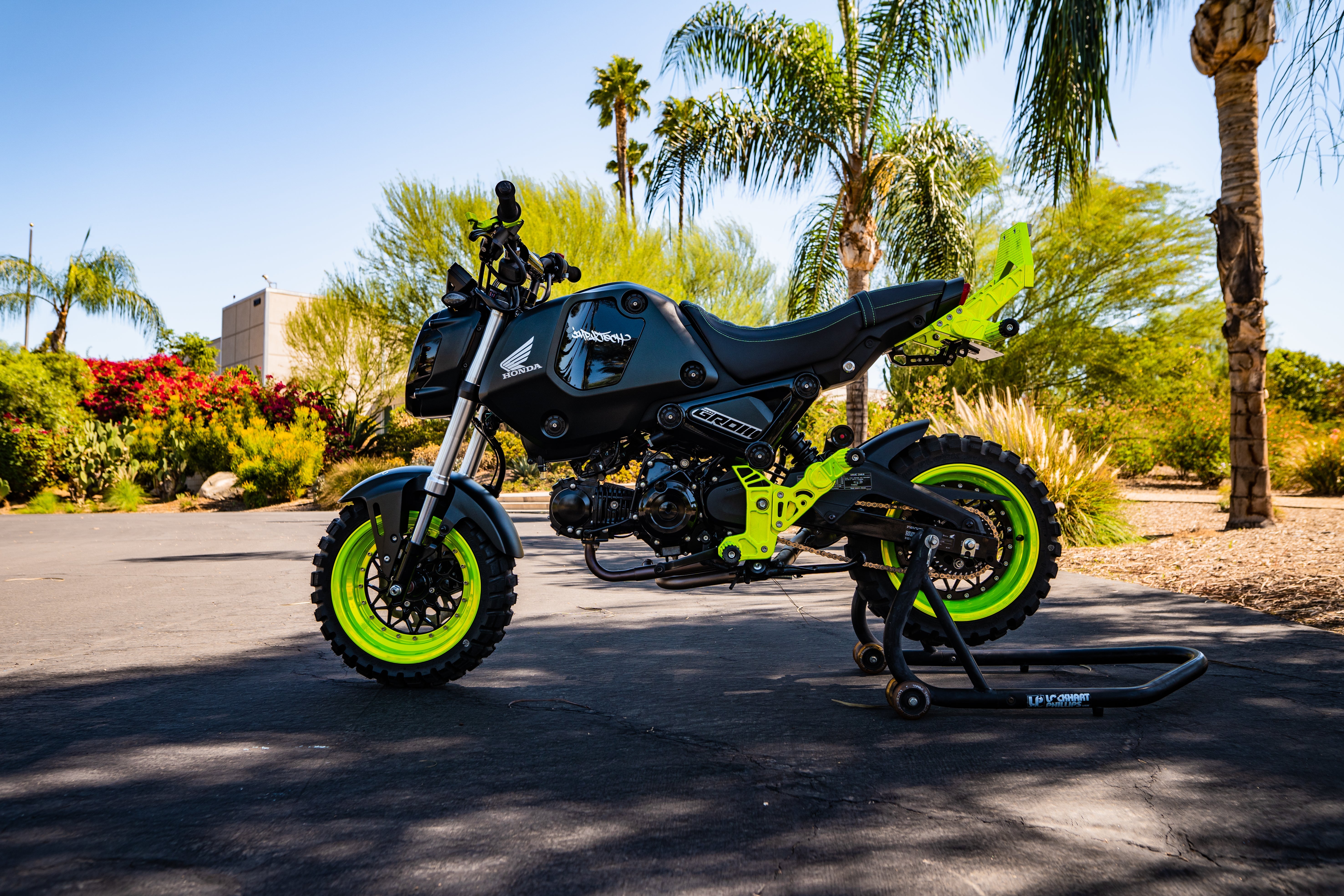 Honda grom deals custom exhaust