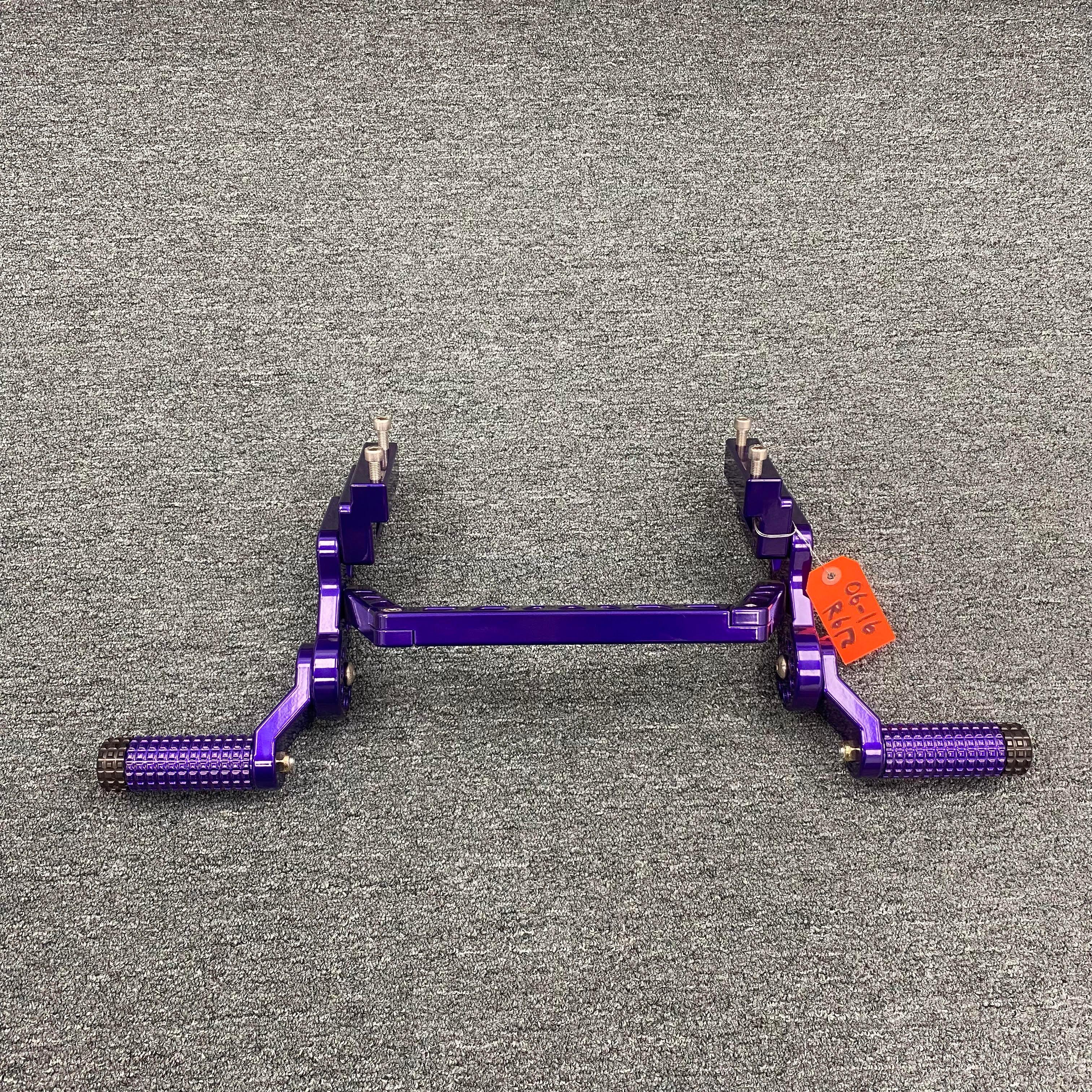 Yamaha 2006-2016 R6 and R6R Adjustable Subcage (Candy Purple) - ImpakTech